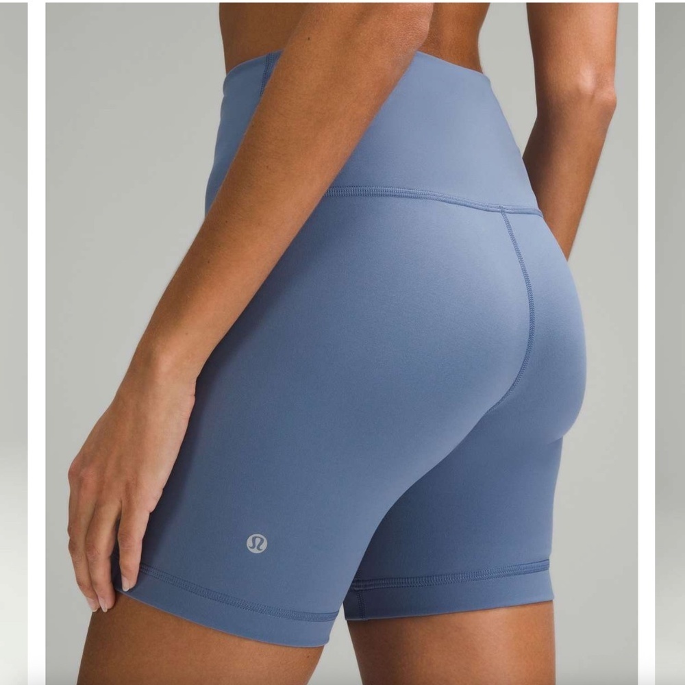 Lululemon Wunder Train High-Rise Short 6", Oasis Blue
